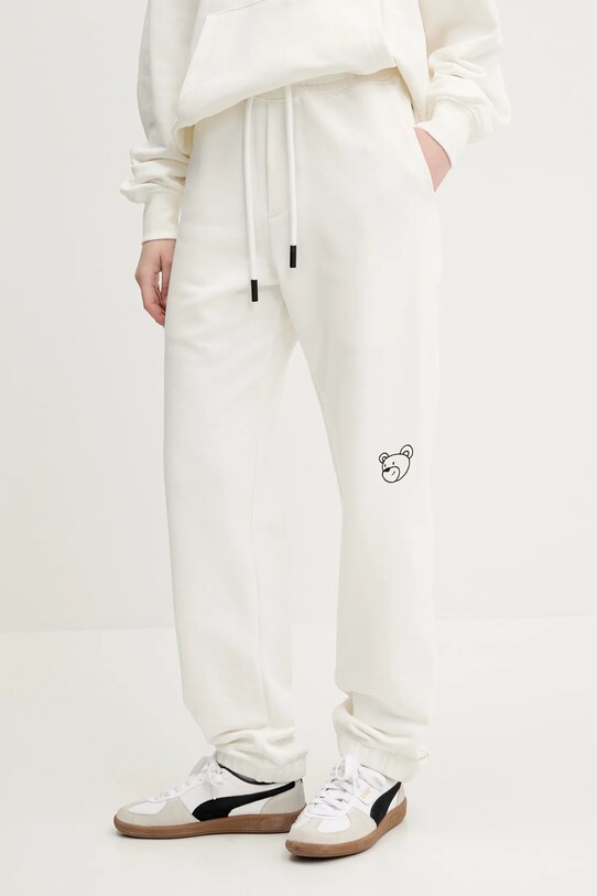 Inbetweeners pantaloni de trening din bumbac S5TWUAFP026 bej