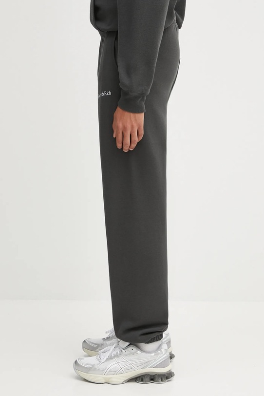 Clothing Sporty & Rich joggers Serif Logo Soft PA050625300BA02 gray