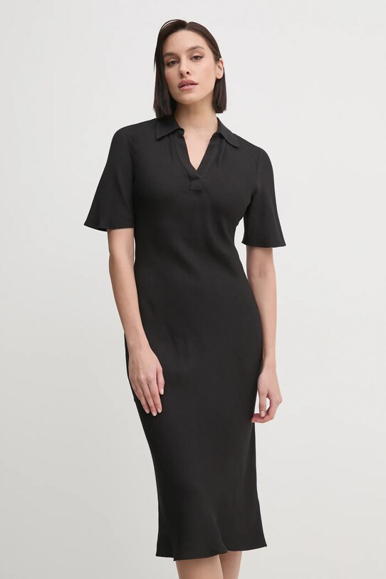Šaty Calvin Klein K20K207867 čierna SS25