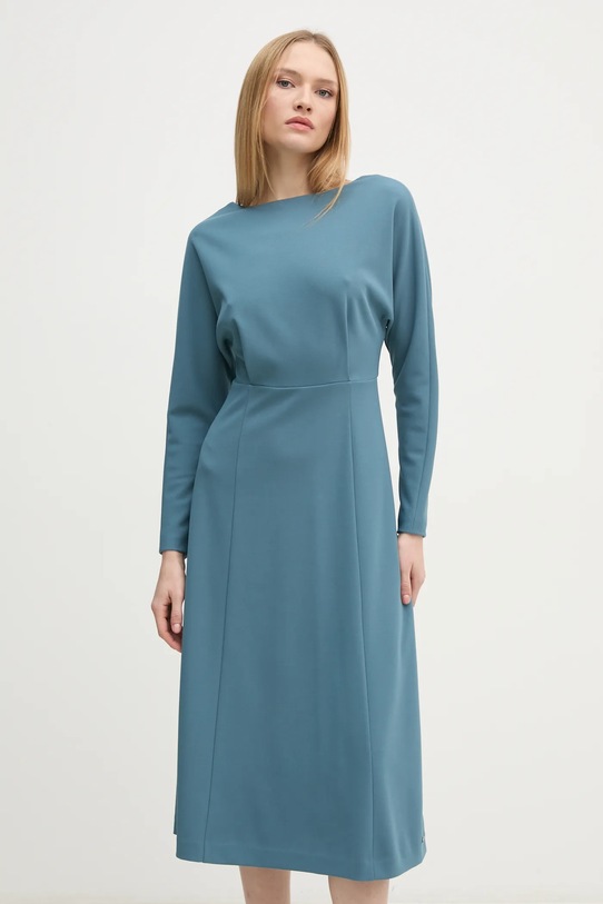 Calvin Klein sukienka K20K207893 turkusowy SS25