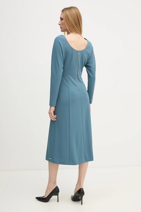 Odzież Calvin Klein sukienka K20K207893 turkusowy