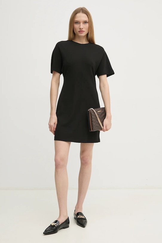 Calvin Klein sukienka z elastanem czarny K20K207910
