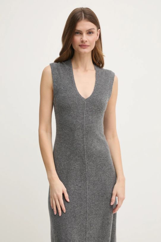 Îmbrăcăminte Calvin Klein rochie din lână K20K208028 gri