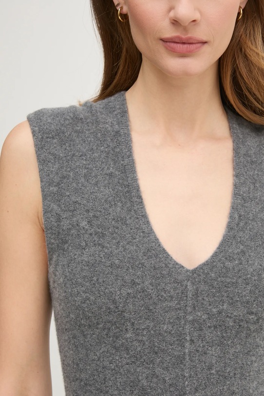 Calvin Klein vestito in lana K20K208028 grigio