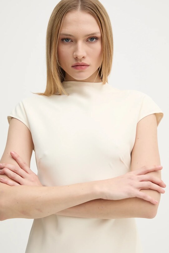 Šaty Calvin Klein béžová K20K208091