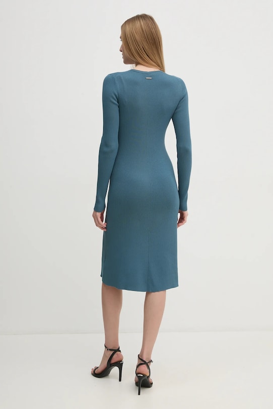 Šaty Calvin Klein K20K208102 tyrkysová SS25