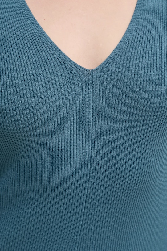 Šaty Calvin Klein K20K208102 tyrkysová