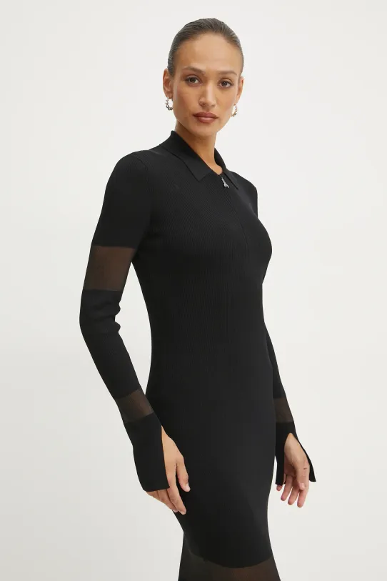 Φόρεμα Patrizia Pepe μαύρο 8A1420.K078
