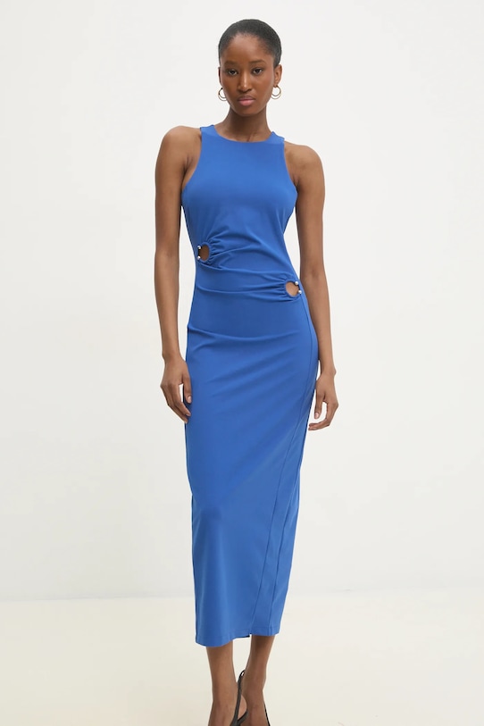Odzież Patrizia Pepe sukienka 8A1427.J129 niebieski