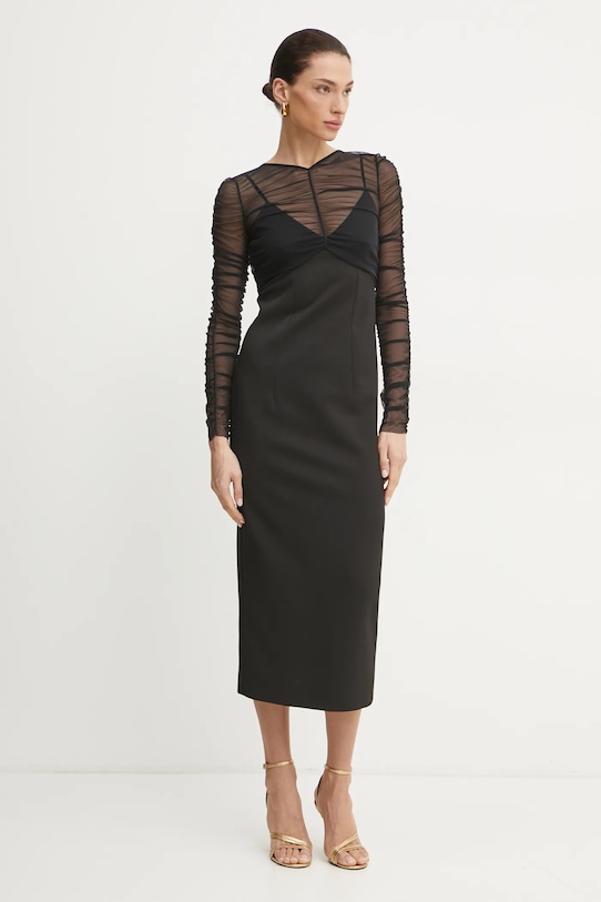 Šaty Patrizia Pepe 8A1463.A375 čierna SS25