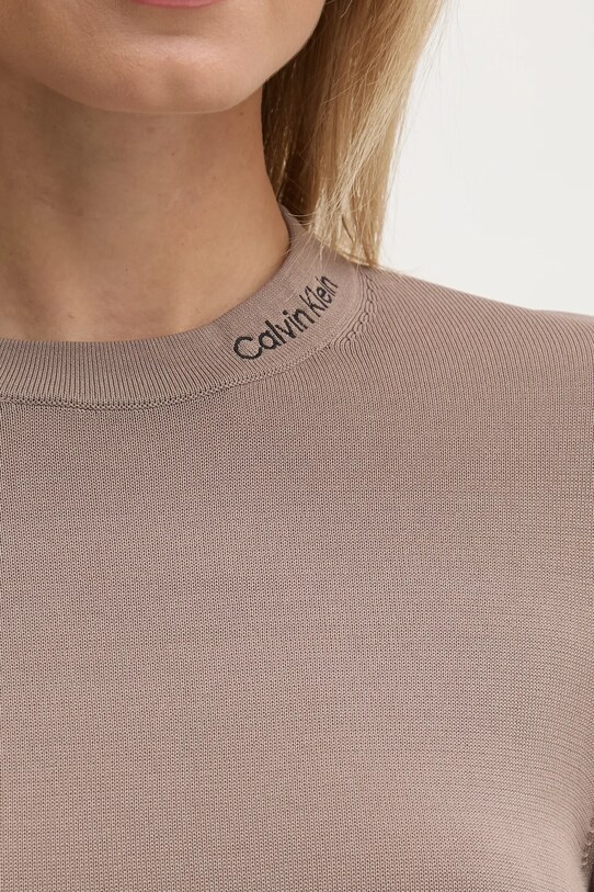 Платье Calvin Klein Jeans J20J224831 бежевый