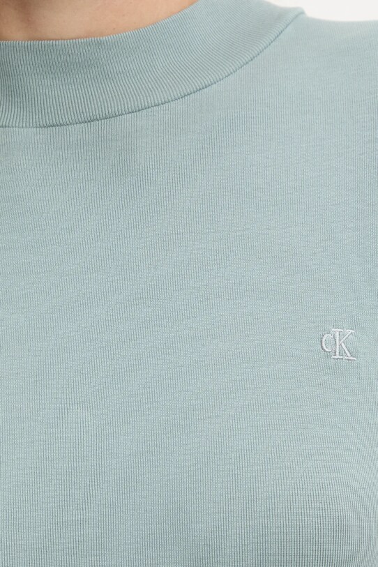 Bavlnené šaty Calvin Klein Jeans J20J224838 sivá