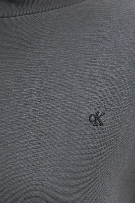 Хлопковое платье Calvin Klein Jeans J20J224838 серый