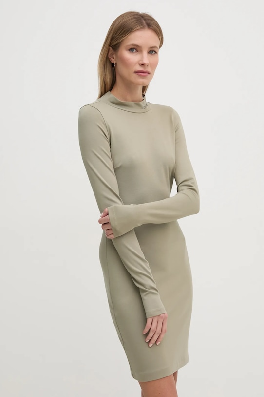 Calvin Klein Jeans sukienka zielony J20J225074