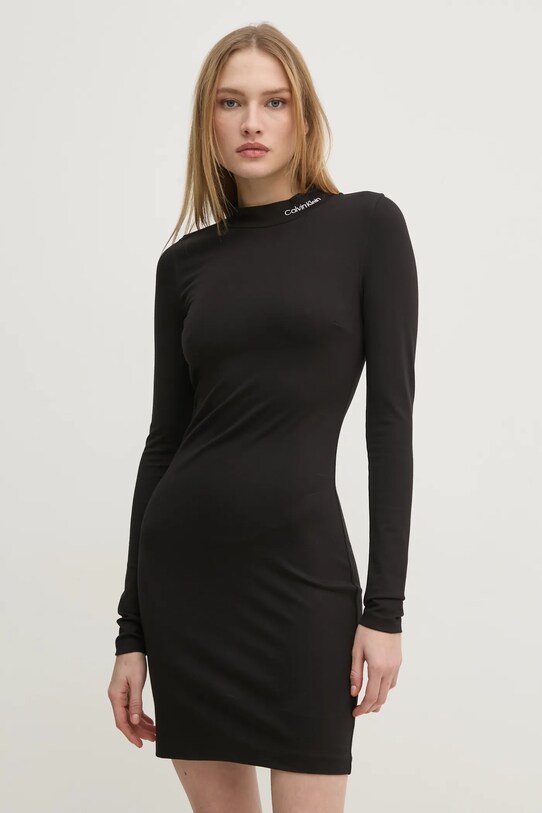 Платье Calvin Klein Jeans casual чёрный J20J225074