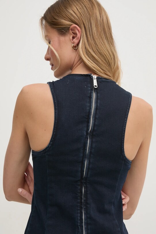 Calvin Klein Jeans sukienka jeansowa granatowy J20J225474