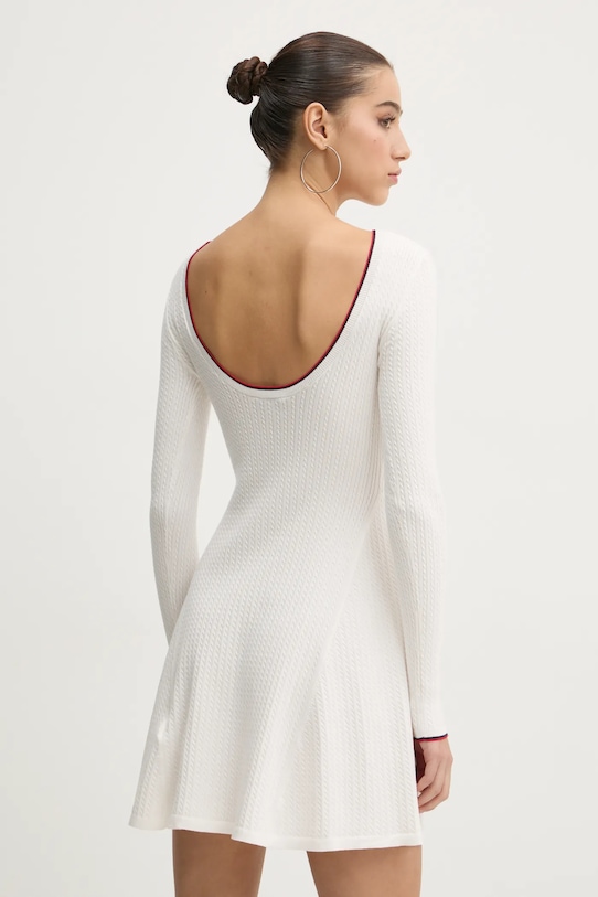 Tommy Jeans sukienka casual beżowy DW0DW19469