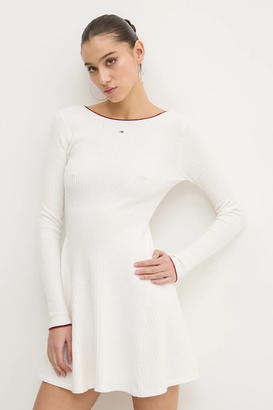 Сукня Tommy Jeans DW0DW19469 бежевий SS25