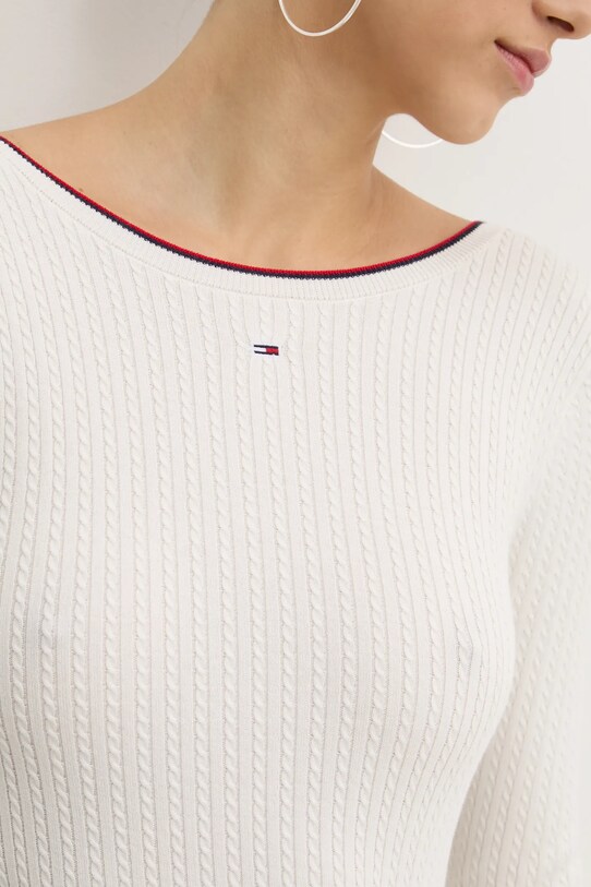 Сукня Tommy Jeans DW0DW19469 бежевий