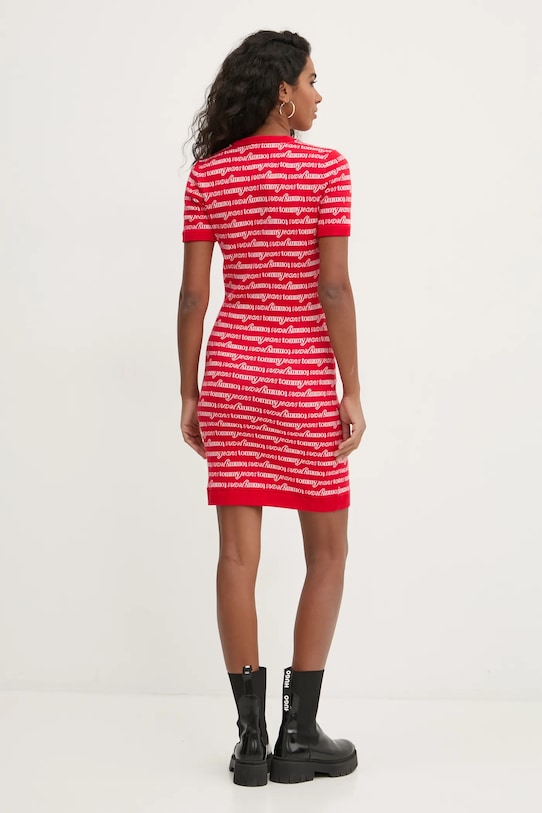 Îmbrăcăminte Tommy Jeans rochie DW0DW19478 rosu