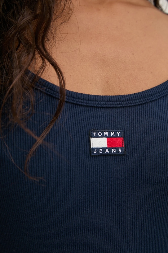 Tommy Jeans rochie DW0DW20276 bleumarin