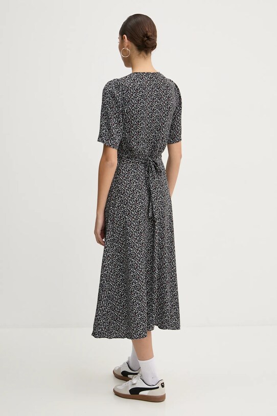 Tommy Jeans rochie DW0DW20450 negru SS25