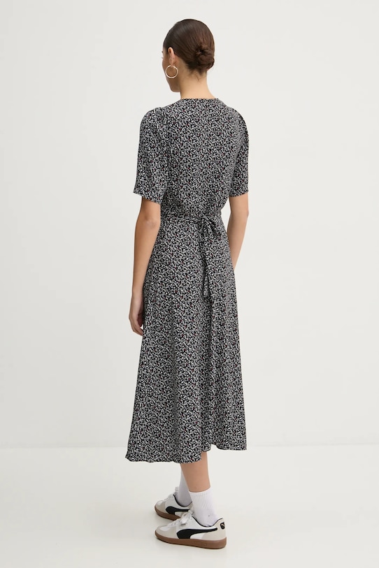 Tommy Jeans rochie DW0DW20450 negru SS25