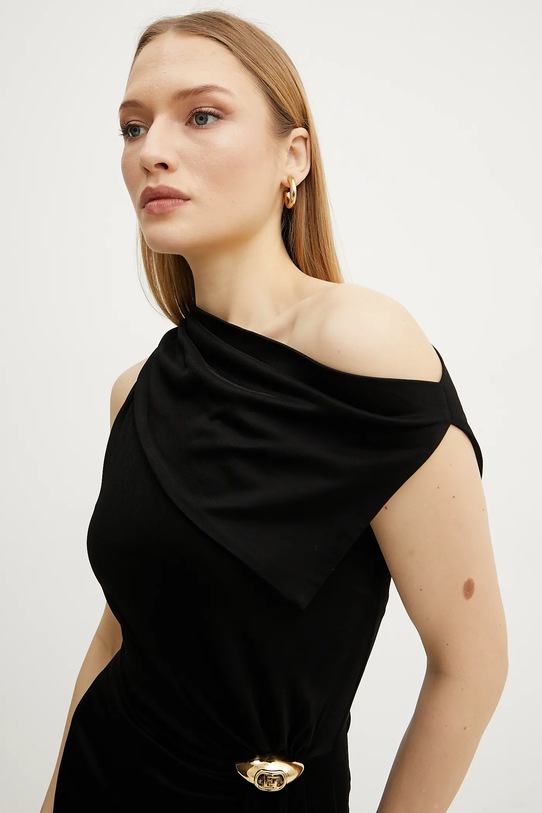 Elisabetta Franchi sukienka ABR0551E2 czarny