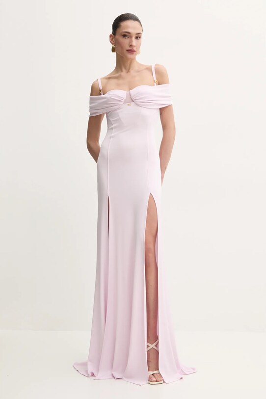 Φόρεμα Elisabetta Franchi ροζ ABR0851E2