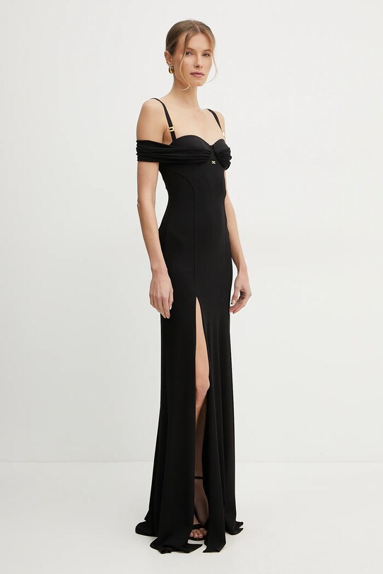 Сукня Elisabetta Franchi короткий чорний ABR0851E2