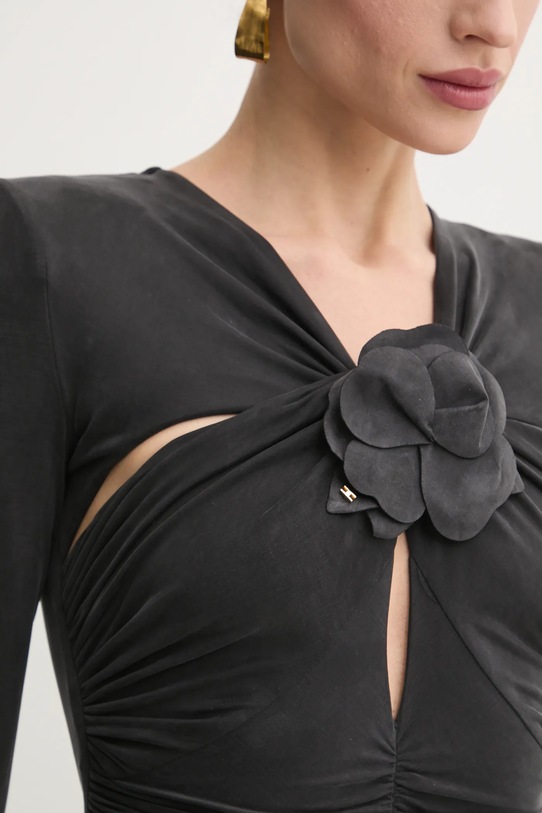 Elisabetta Franchi rochie ABR3251E2 negru