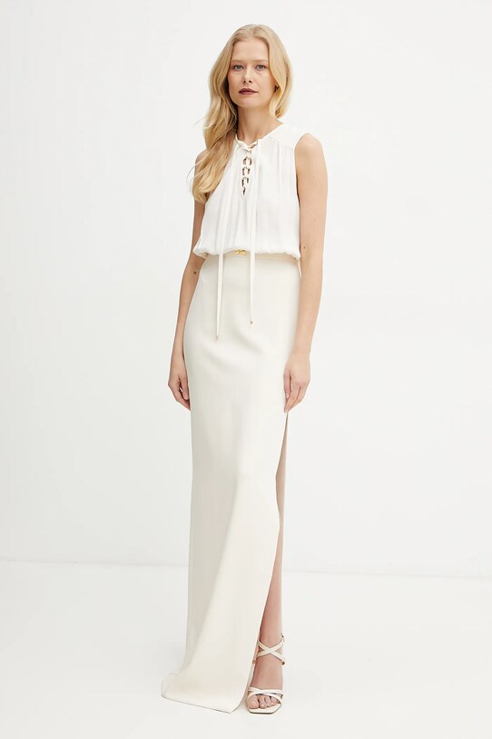 Сукня Elisabetta Franchi maxi бежевий ABR3851E2