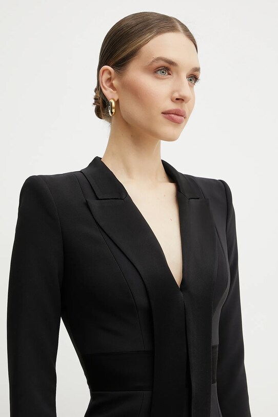 Elisabetta Franchi sukienka czarny AB70951E2