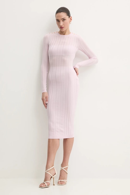 Šaty Elisabetta Franchi AM38S51E2 růžová SS25