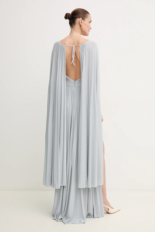 Odzież Elisabetta Franchi sukienka ABR1351E2 niebieski