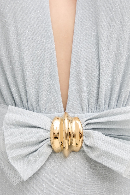 Elisabetta Franchi sukienka ABR1351E2 niebieski