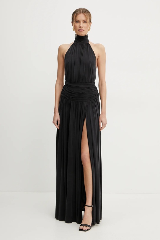 Elisabetta Franchi vestito maxi nero ABR2751E2