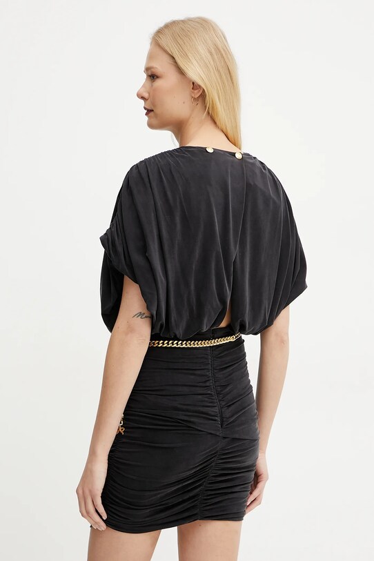 Odzież Elisabetta Franchi sukienka AB76551E2 czarny