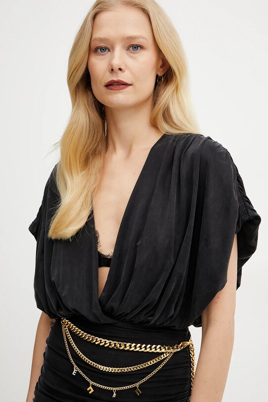 Elisabetta Franchi sukienka czarny AB76551E2