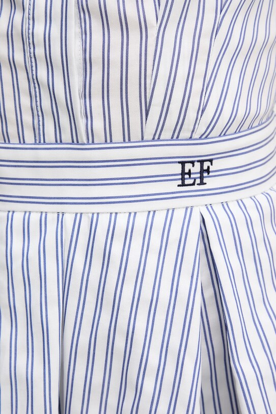 Elisabetta Franchi sukienka bawełniana AB77051E2 biały