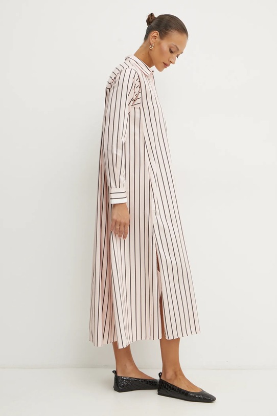 Forte Forte rochie din bumbac 13614.my.dress portocaliu SS25