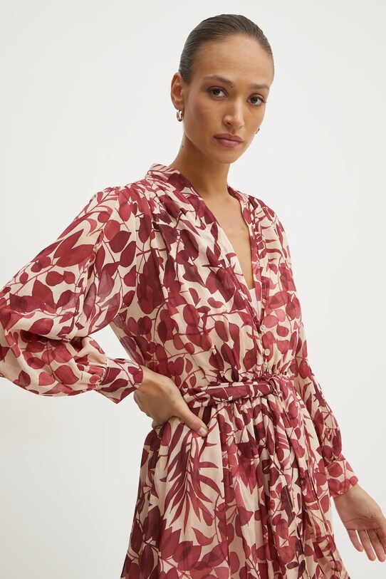 Платье Forte Forte 13631.my.dress бордо SS25