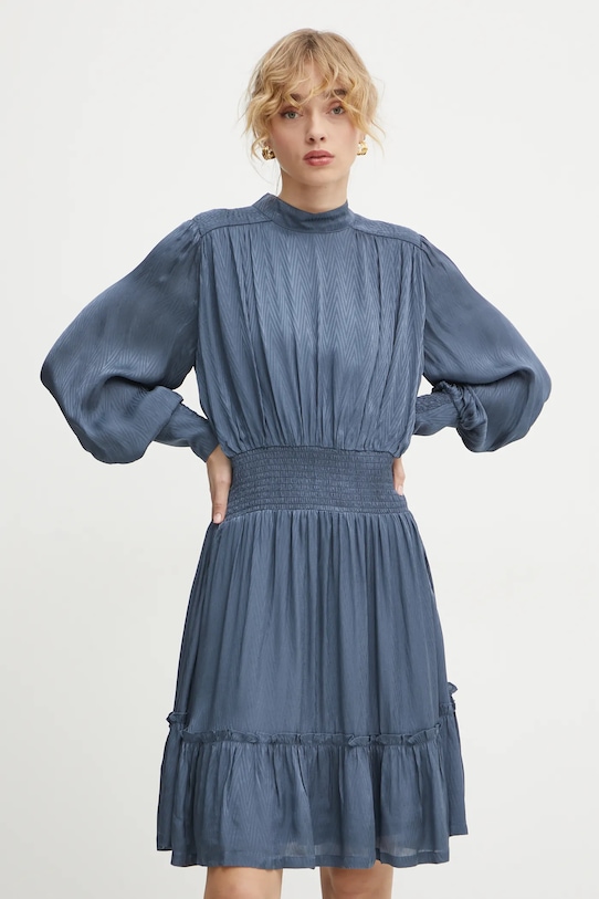 Bruuns Bazaar rochie mini albastru BBW4222