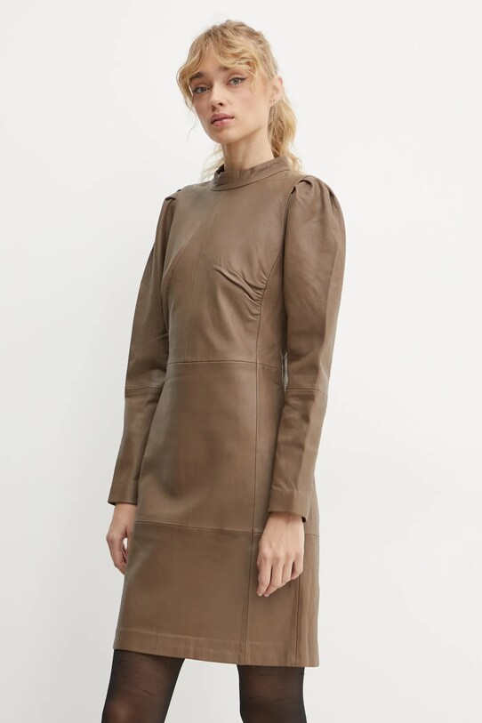 Bruuns Bazaar vestito BBW4319 marrone SS25