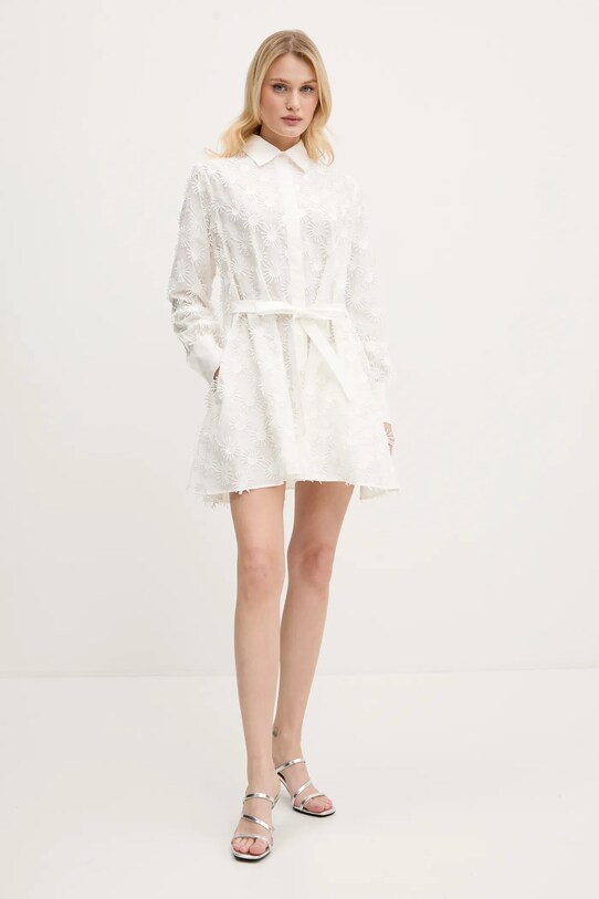 Šaty MSGM 3841MDA39.257121 bílá SS25
