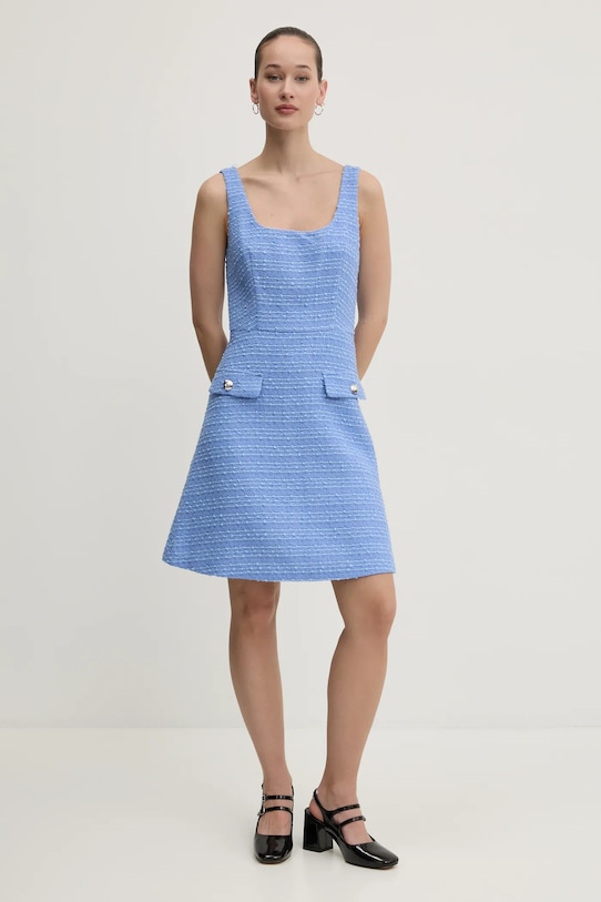 HUGO rochie 50530477 albastru SS25