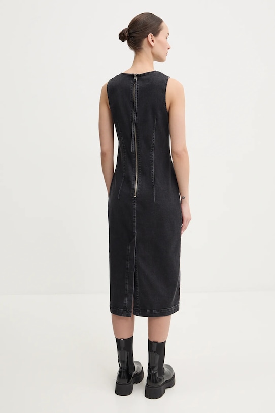 Îmbrăcăminte HUGO rochie din denim 50530331 negru