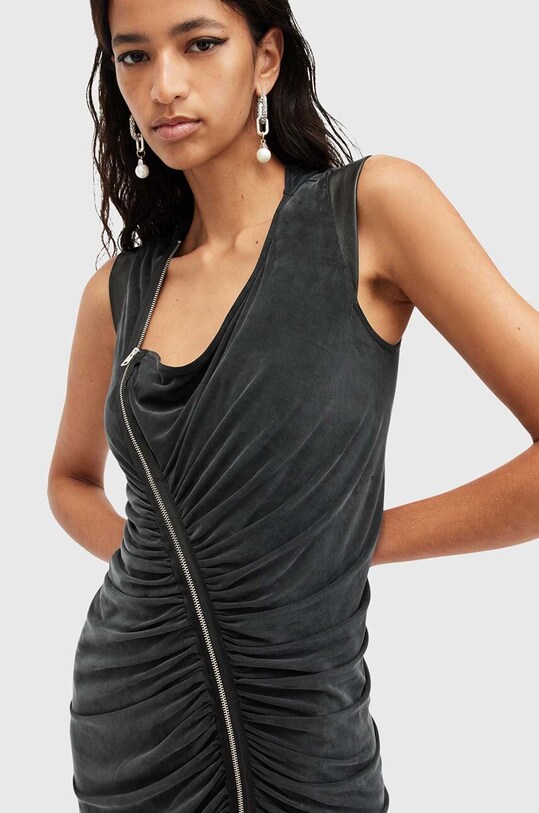 Сукня AllSaints UMBRA W007DB чорний SS25