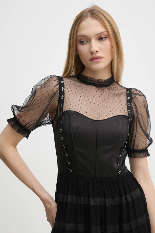 AllSaints sukienka RYLA czarny W155DB