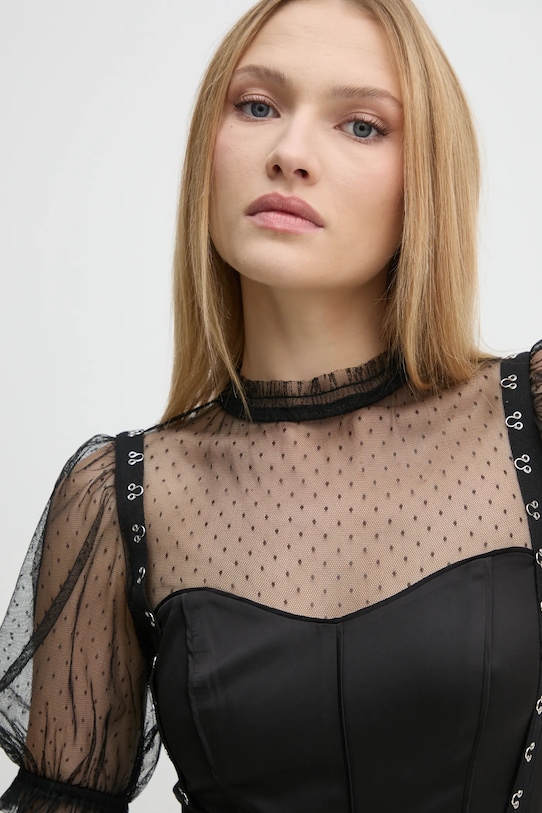AllSaints sukienka RYLA W155DB czarny
